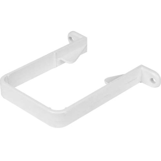 65mm Square Downpipe Support Bracket White ACS1WH