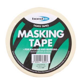Bond It Masking Tape 50mm x 50m BDMT48