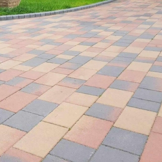 Castlepave Smooth Paving Block 60mm Mapple 3 Size Mixed Pack 8m2