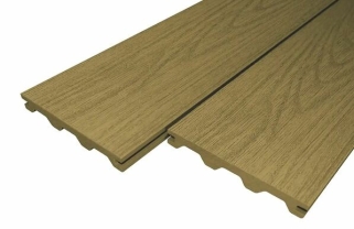 Composite Decking Board Victoria Woodgrain Teak 135 x 23mm 3.6m long