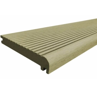Composite Solid Decking Step Board Teak 168 x 23mm 2.4m long