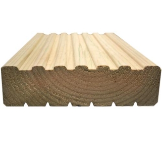Softwood Decking Board 27mm x 118mm