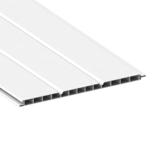 Hollow Soffit Board White 10mm x 300mm x 5m