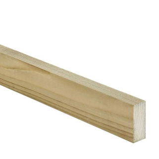 25mm x 50mm Treated Timber Batten (2'' x 1'') 4.8