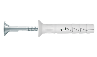 Rawlplug Nylon Hammer Fixings 80mm (PK 20) R-S1-FX-N08L080/20