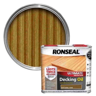 Ronseal Decking Oil Natural Oak 2.5L 34773