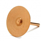 0.4mm x 20mm Copper Disc Rivets Box of 1000