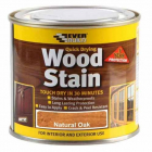 Everbuild Woodstain Satin Natural Oak 750ml WSTAINSNO07