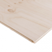 18mm Chilean Tongue & Groove Radiata Pine Softwood Plywood B/C TG4 2425mm x 600mm